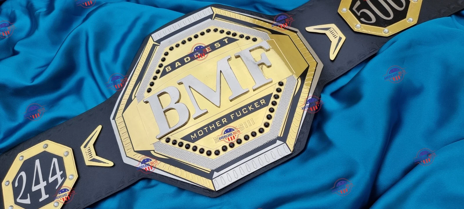 New UFC BMF Wrestling Championship Adult Size Replica Belt 4mm Brass
